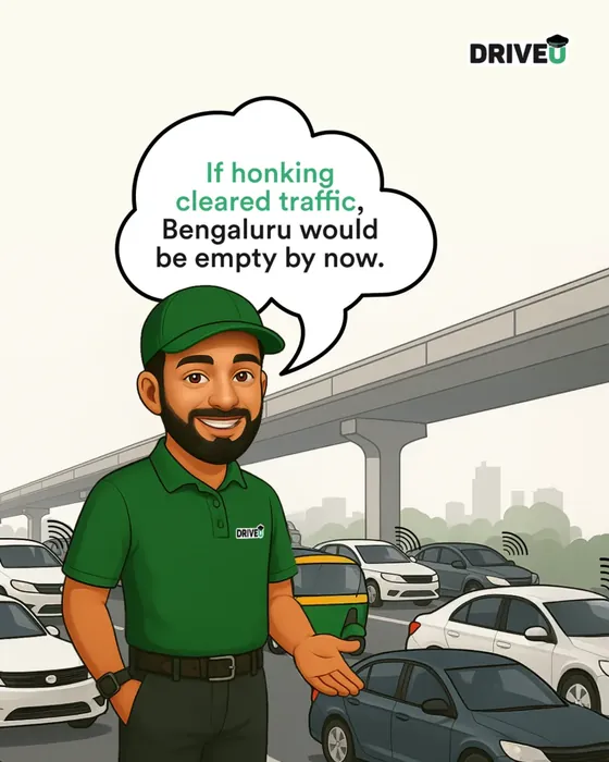 DriveU Roadside Gyaan Bengaluru traffic meme